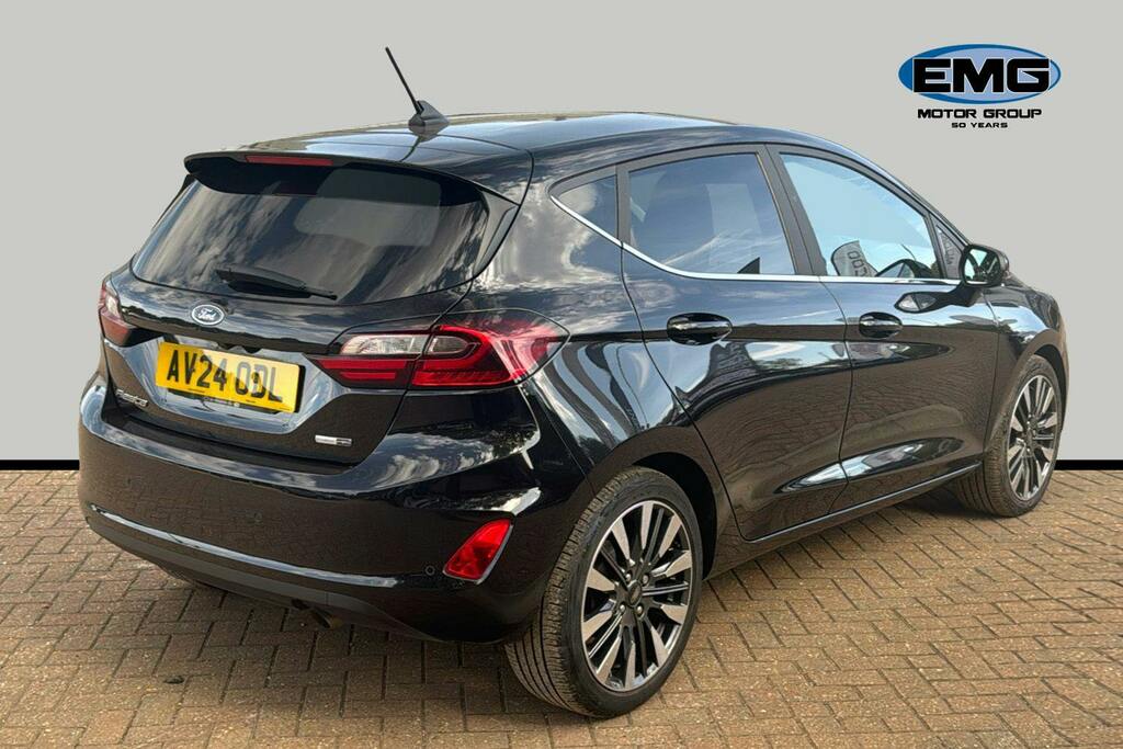 Ford Fiesta 1.0T Ecoboost Mhev Titanium X Hatchback Black #6