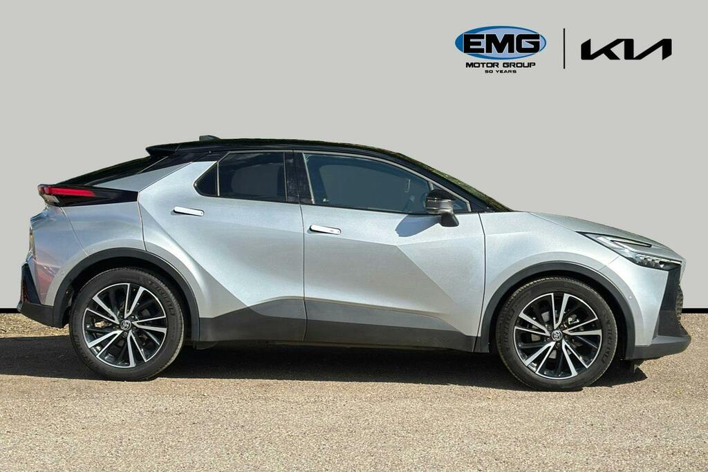 Toyota C-Hr 1.8 Vvt H Excel Suv Hybrid Cvt Ss AO24ZTU Silver #3