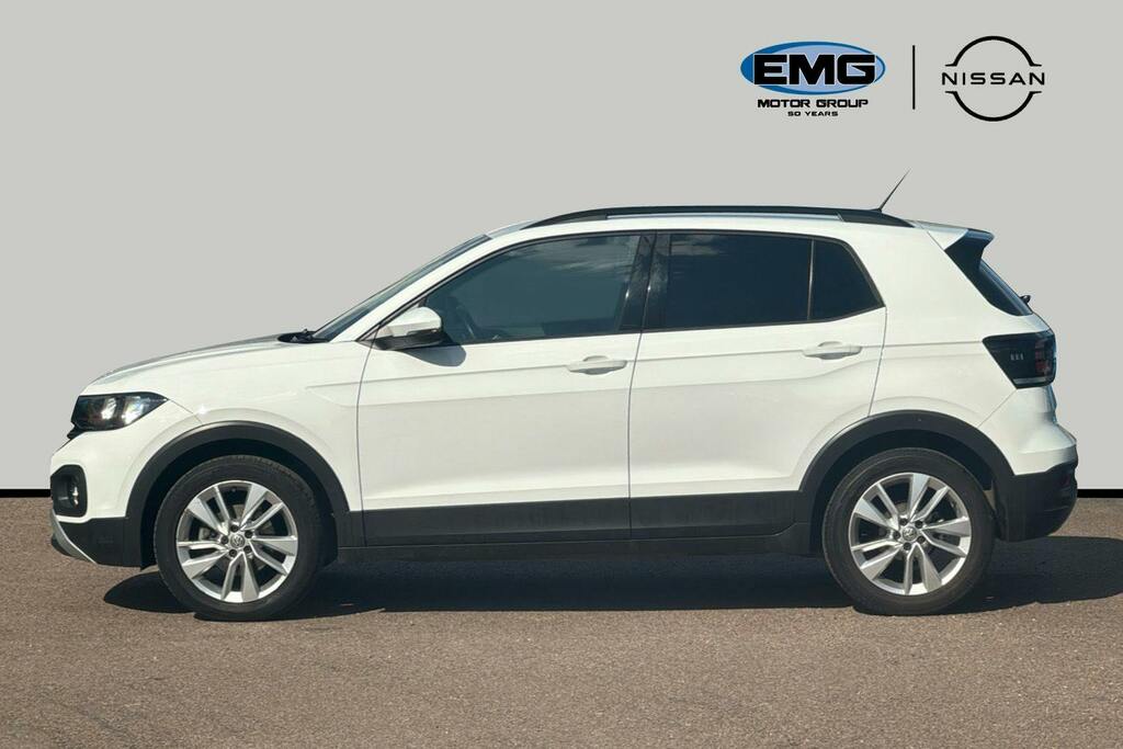 Volkswagen T-Cross 1.0 Tsi Se Suv Dsg Ss LP69TZY White #3