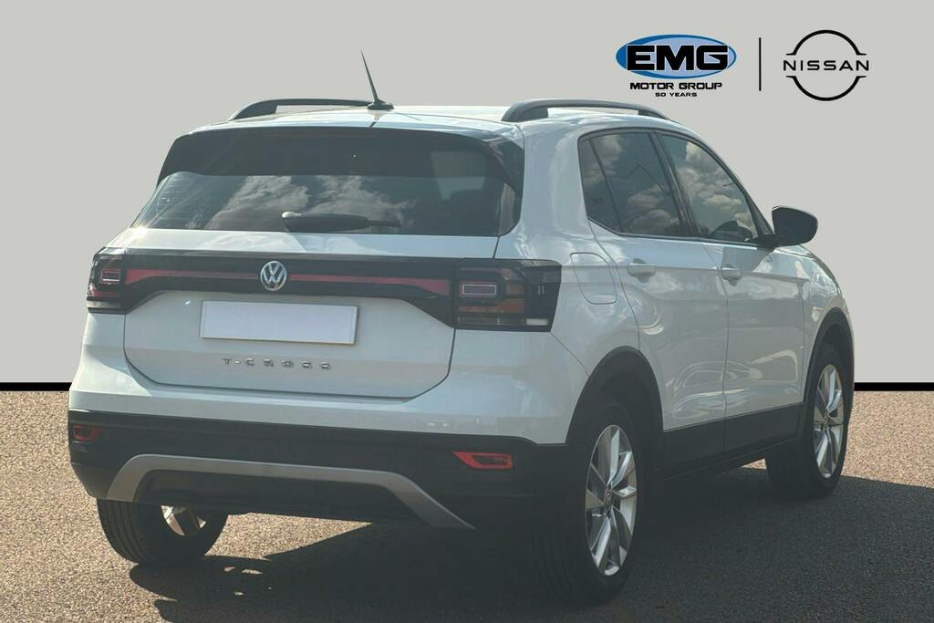 Volkswagen T-Cross 1.0 Tsi Se Suv Dsg Ss LP69TZY White #6