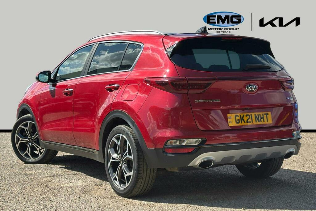 Kia Sportage 1.6 Crdi Mhev Gt Line S Suv Hybrid Manu Red #4