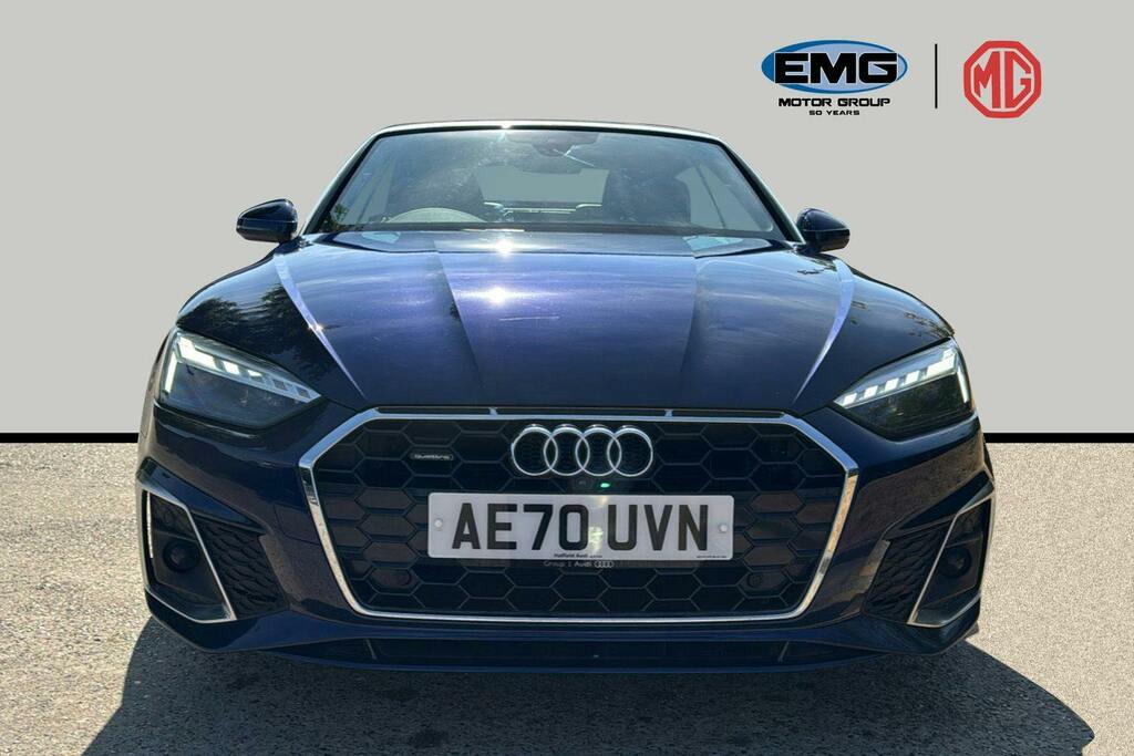 Audi A5 2.0 Tdi 40 S Line Convertible S Tronic Blue #2