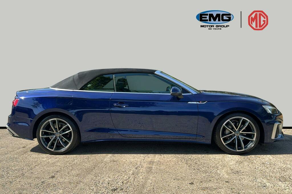 Audi A5 2.0 Tdi 40 S Line Convertible S Tronic Blue #3