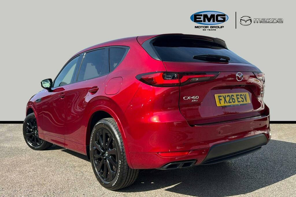 Mazda CX-60 2.5 E Skyactiv 17.8Kwh Homura Plus Suv Red #4