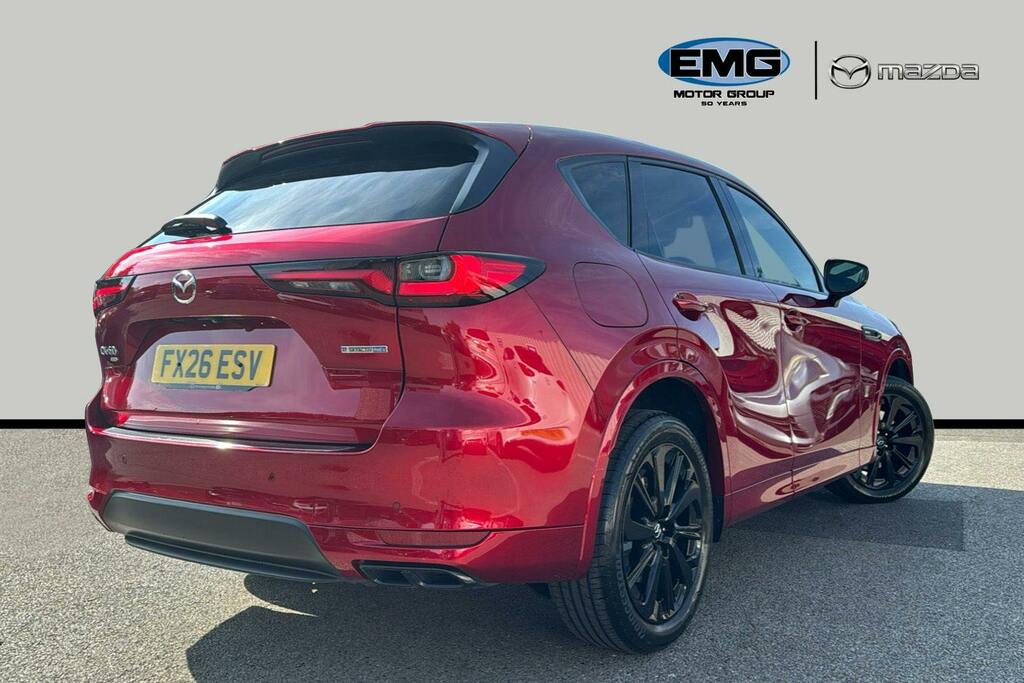 Mazda CX-60 2.5 E Skyactiv 17.8Kwh Homura Plus Suv Red #6