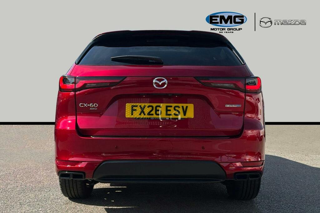 Mazda CX-60 2.5 E Skyactiv 17.8Kwh Homura Plus Suv Red #5
