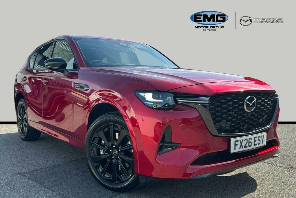 Mazda CX-60 2.5 E Skyactiv 17.8Kwh Homura Plus Suv Red