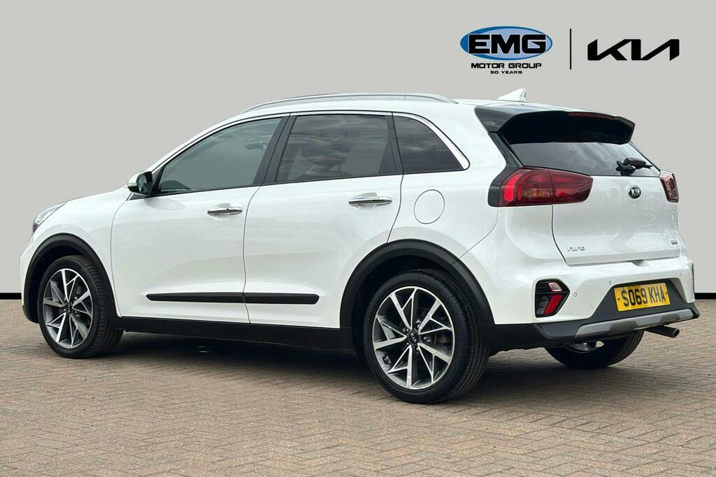 Kia Niro 1.6 Gdi 4 Suv Hybrid Dct Ss White #4