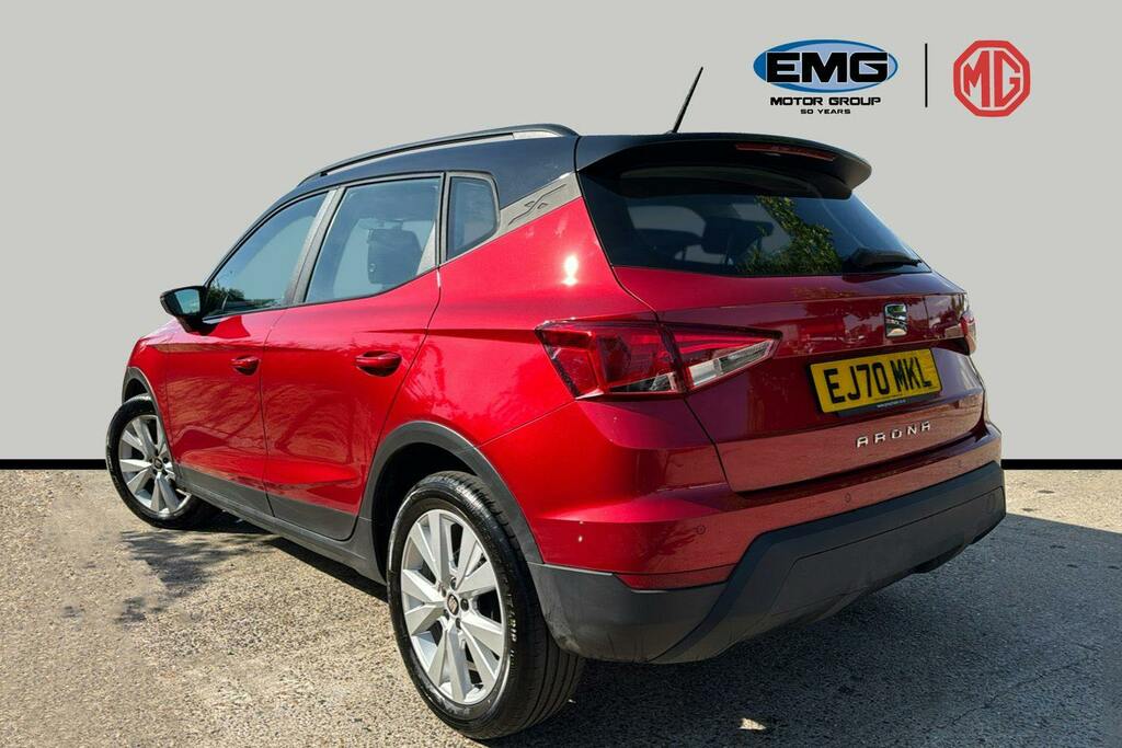 Seat Arona 1.0 Tsi Gpf Se Technology Suv Red #4