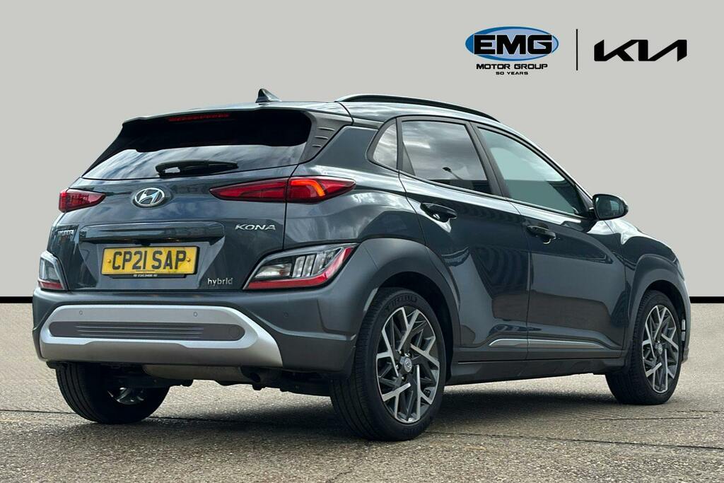 Hyundai Kona 1.6 H Gdi Ultimate Suv Hybrid Dct Ss Grey #6