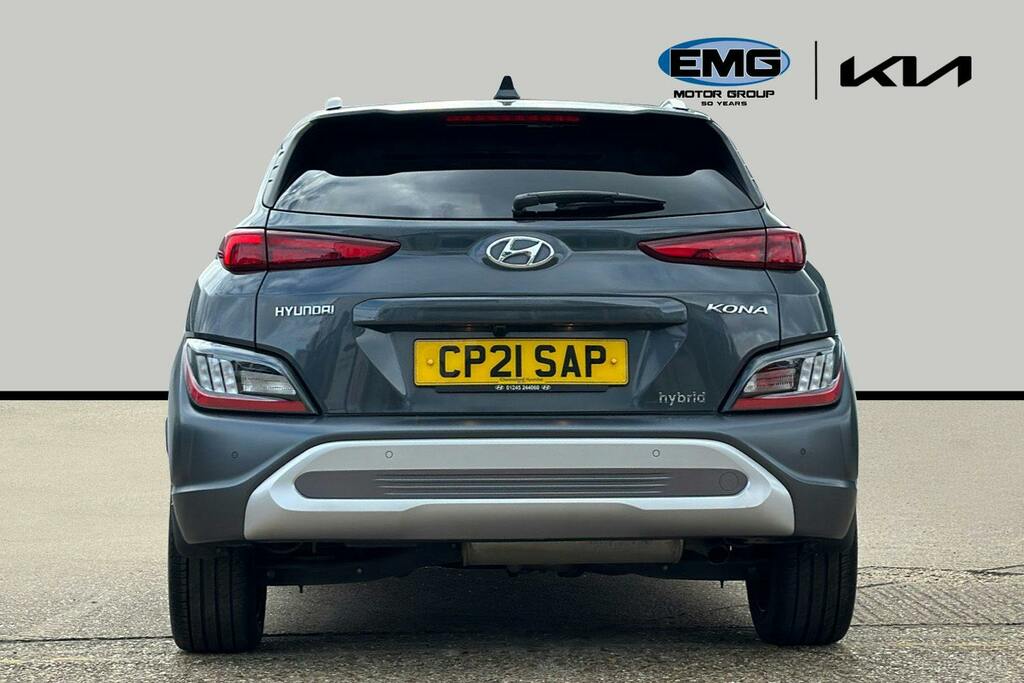 Hyundai Kona 1.6 H Gdi Ultimate Suv Hybrid Dct Ss Grey #5