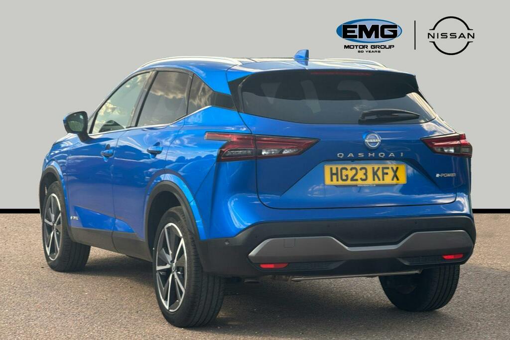 Nissan Qashqai 1.5 H E Power Tekna Suv Hybrid S Blue #4