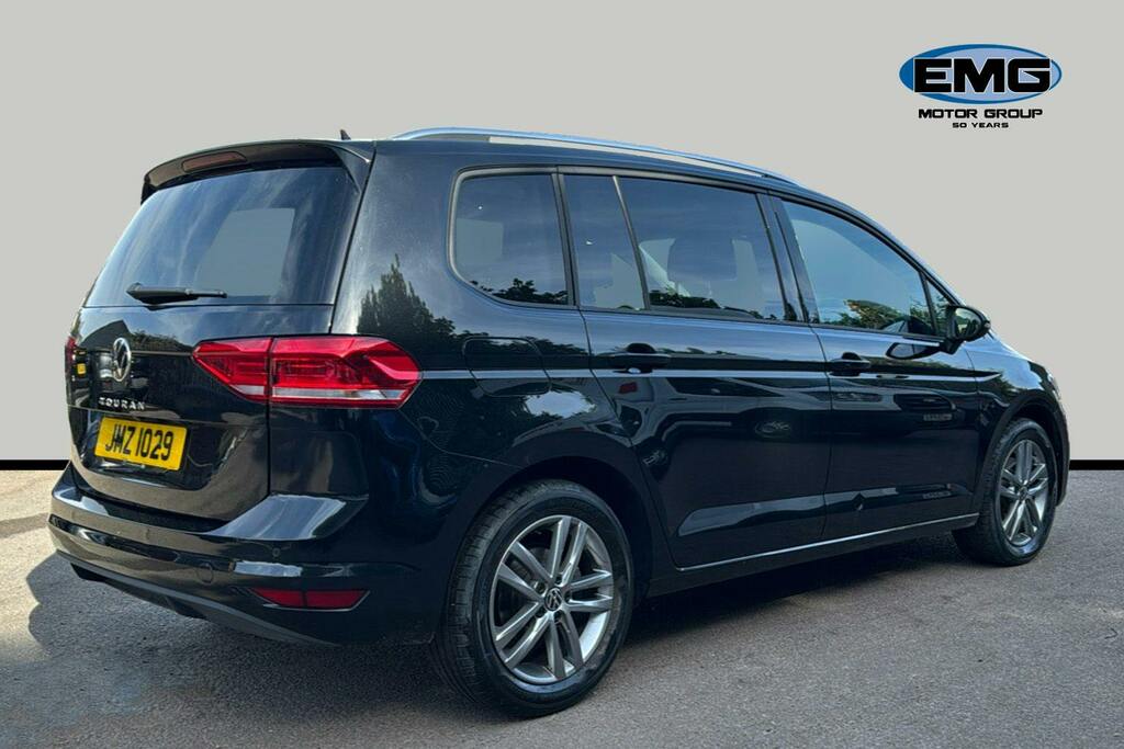 Volkswagen Touran 1.5 Tsi Evo Match Mpv Dsg Ss JMZ1029 Black #6