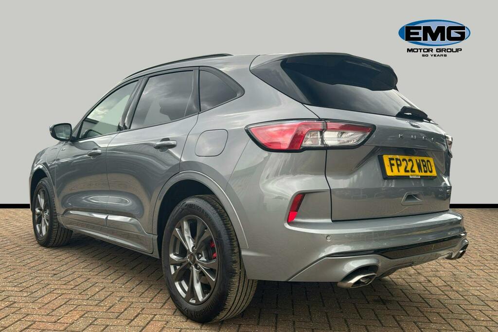 Ford Kuga 2.5 Ecoboost Duratec 14.4Kwh St Line Suv Petro Silver #4