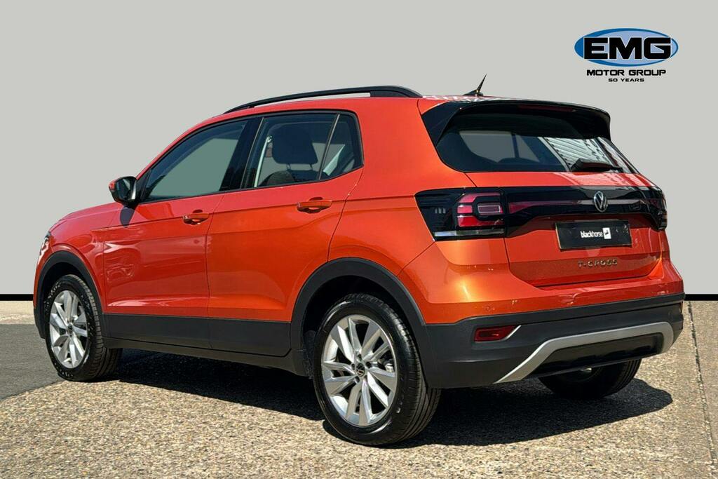 Volkswagen T-Cross 1.0 Tsi Se Suv Dsg Ss Orange #4