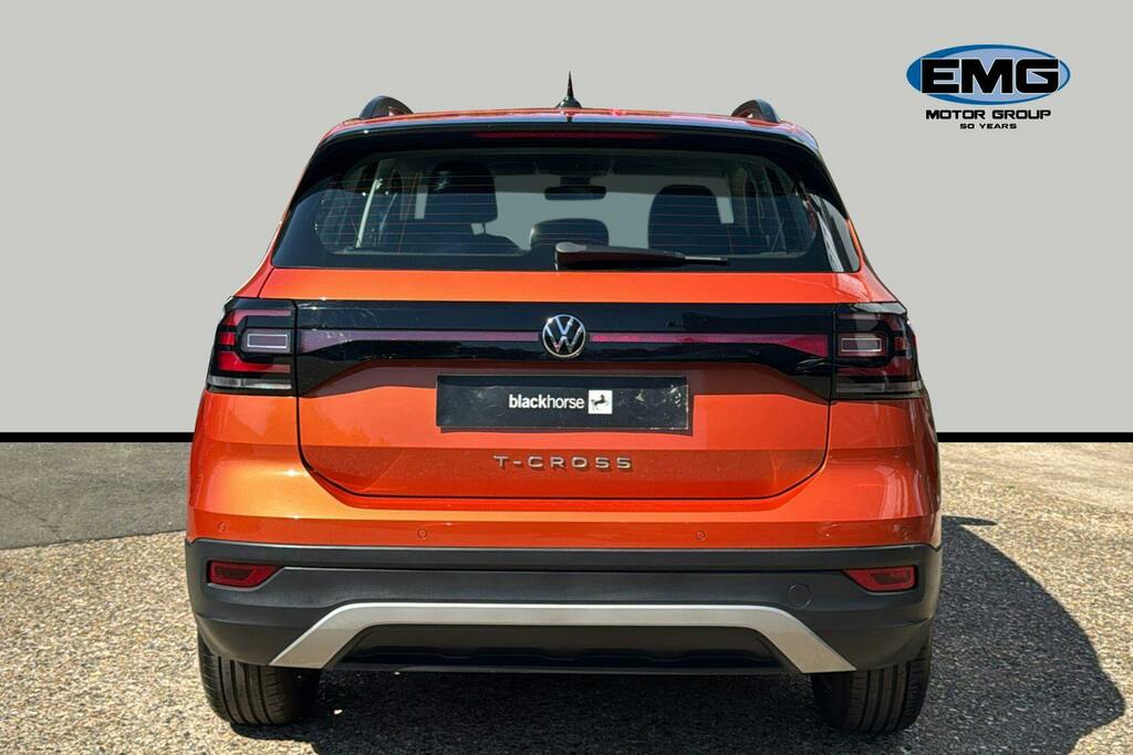 Volkswagen T-Cross 1.0 Tsi Se Suv Dsg Ss Orange #5