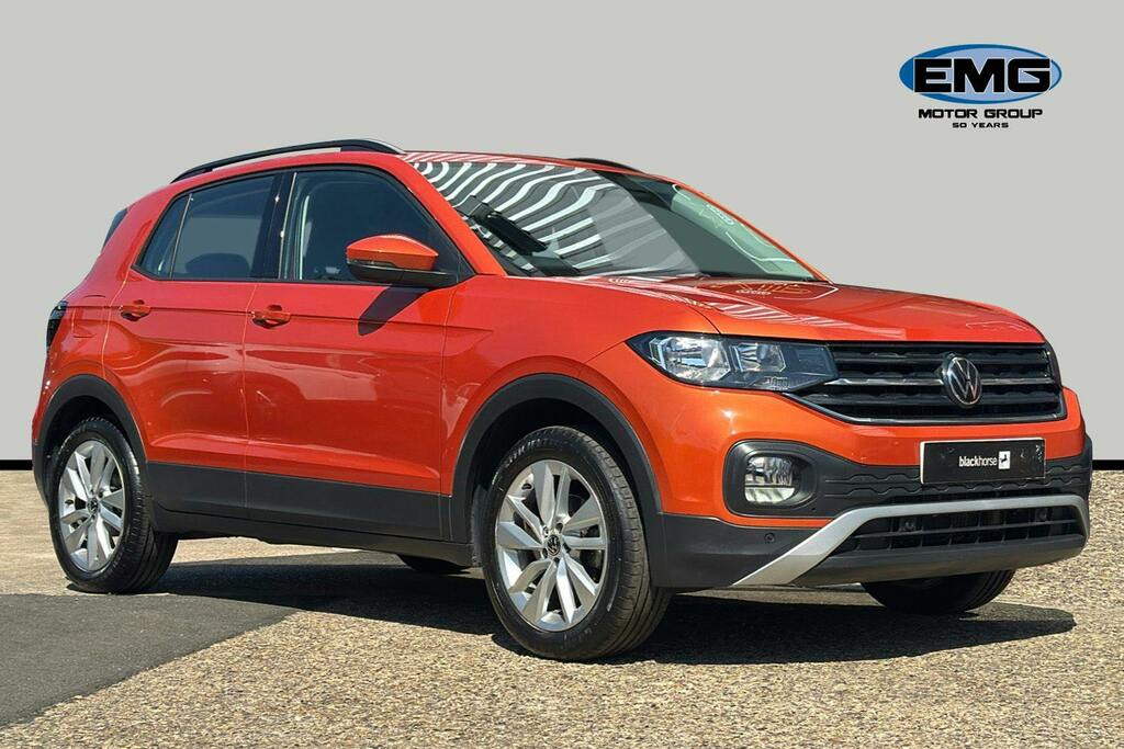 Volkswagen T-Cross 1.0 Tsi Se Suv Dsg Ss Orange
