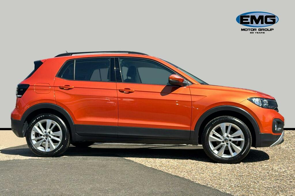 Volkswagen T-Cross 1.0 Tsi Se Suv Dsg Ss Orange #3