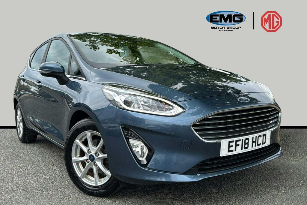 Ford Fiesta 1.1 Ti Vct Zetec Hatchback Ss Blue