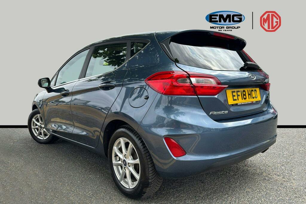 Ford Fiesta 1.1 Ti Vct Zetec Hatchback Ss Blue #4