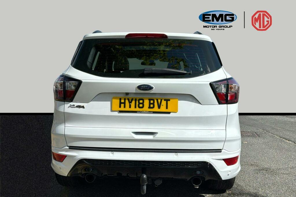 Ford Kuga 2.0 Tdci St Line X Suv Powershift Awd HY18BVT White #5