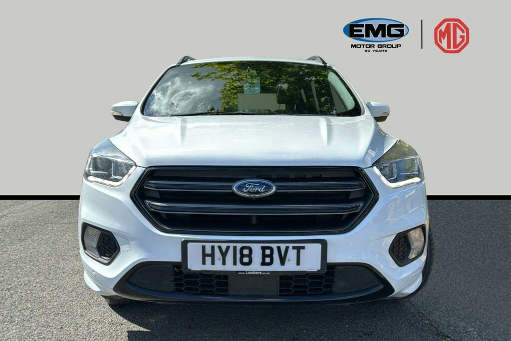 Ford Kuga 2.0 Tdci St Line X Suv Powershift Awd HY18BVT White #2