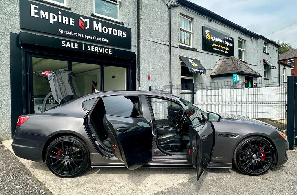 Maserati Quattroporte V6d Gransport White #10