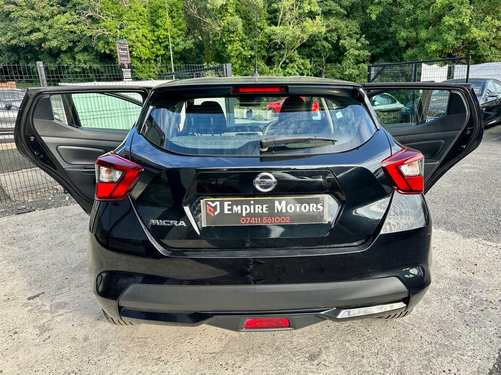 Nissan Micra 0.9 Ig-t 90 Acenta With Air Con And Apple Car Play Black #8