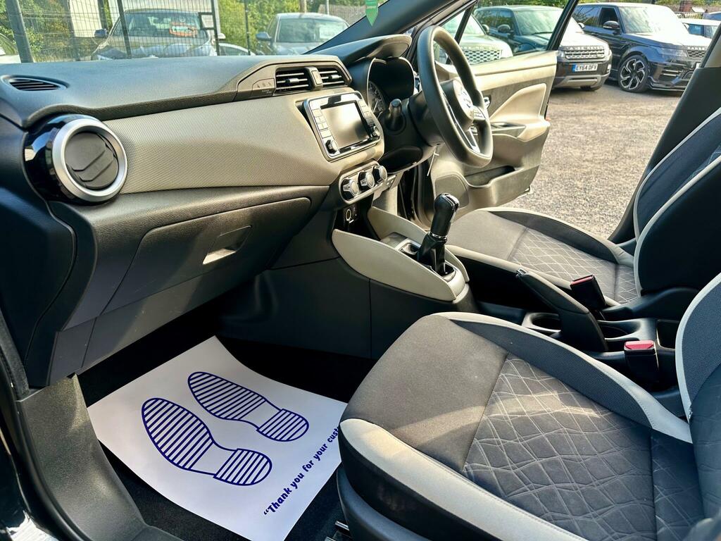 Nissan Micra 0.9 Ig-t 90 Acenta With Air Con And Apple Car Play Black #25