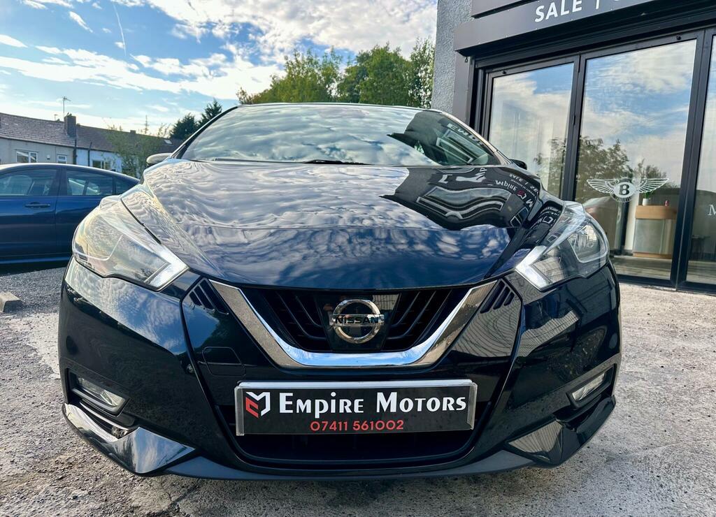 Nissan Micra Acenta Black #6