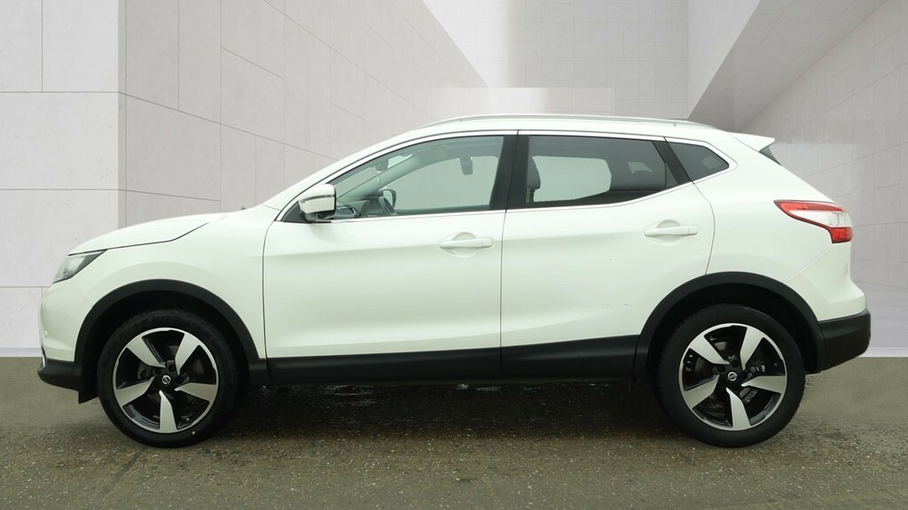 Nissan Qashqai 1.5 Dci N-tec White #6
