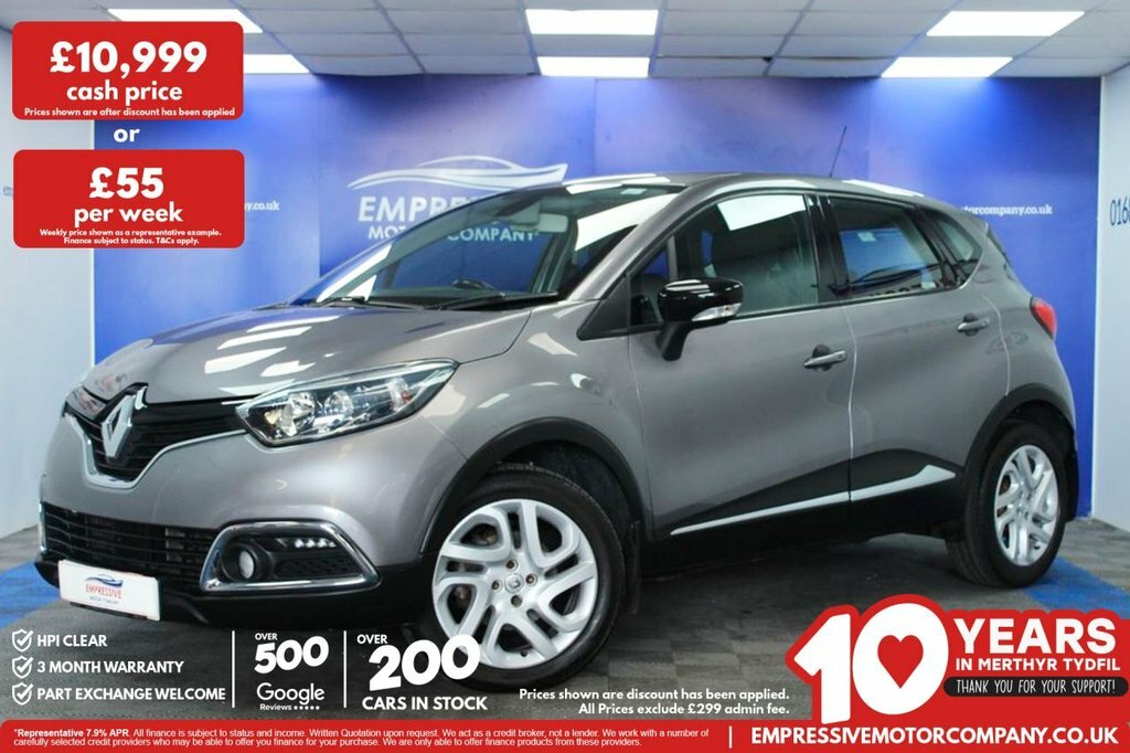 Renault Captur 1.5L Dynamique Nav Grey