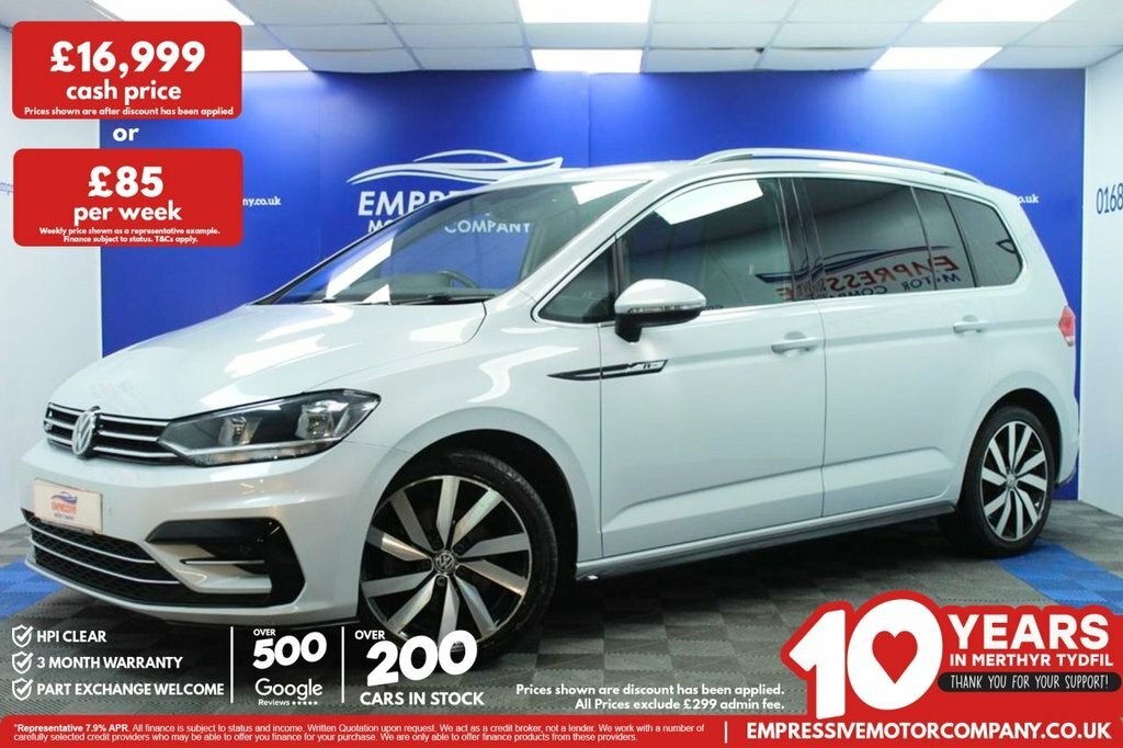 Volkswagen Touran 2L R-line Silver