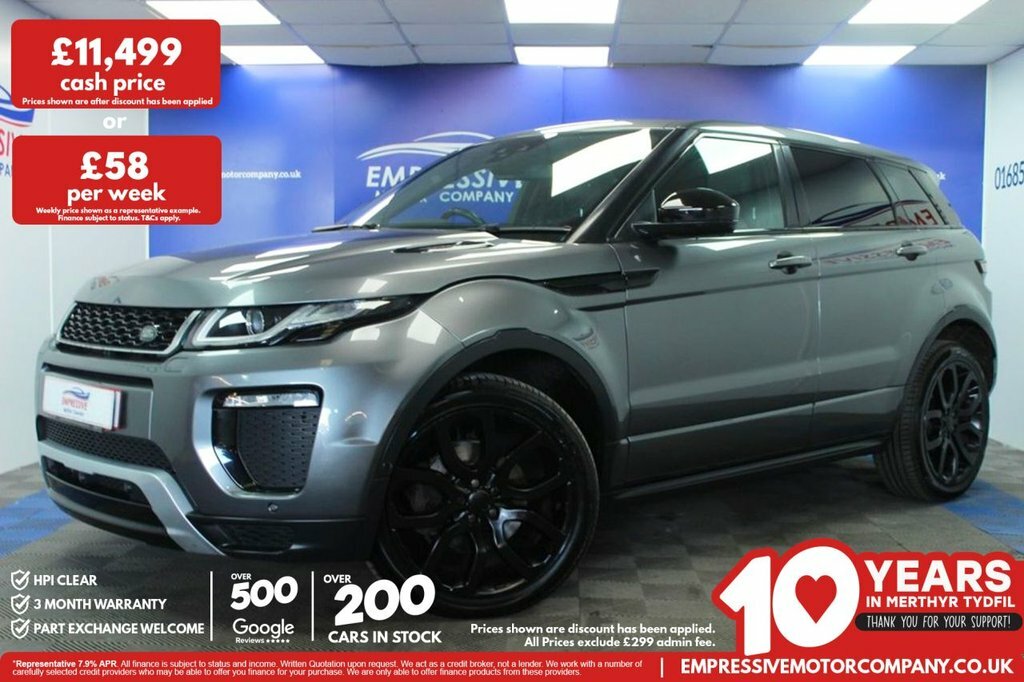 Land Rover Range Rover Evoque 2L Hse Dynamic Lux Grey