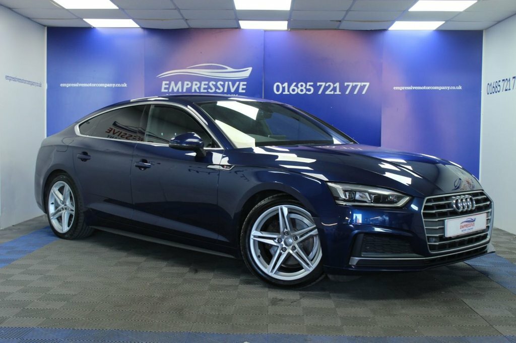 Audi A5 1.4L S Line Blue