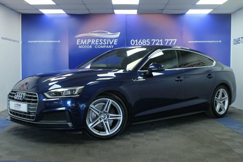 Audi A5 1.4L S Line Blue #5