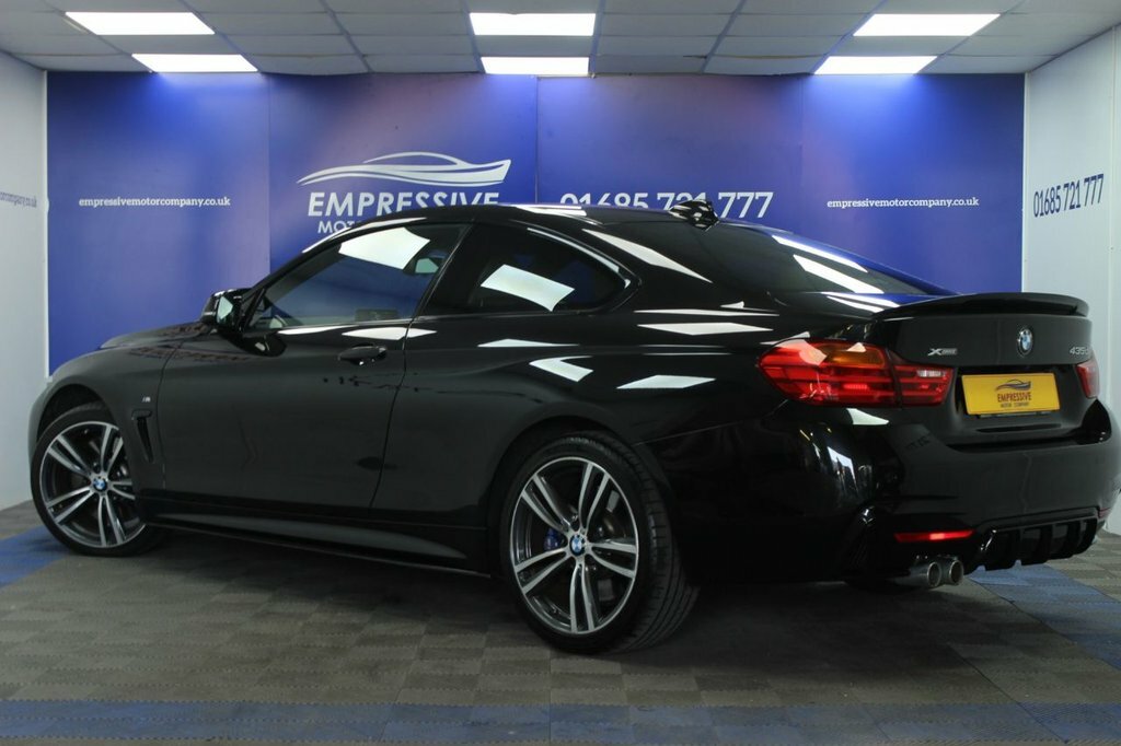 BMW 4 Series Gran Coupe 3L M Sport Black #3