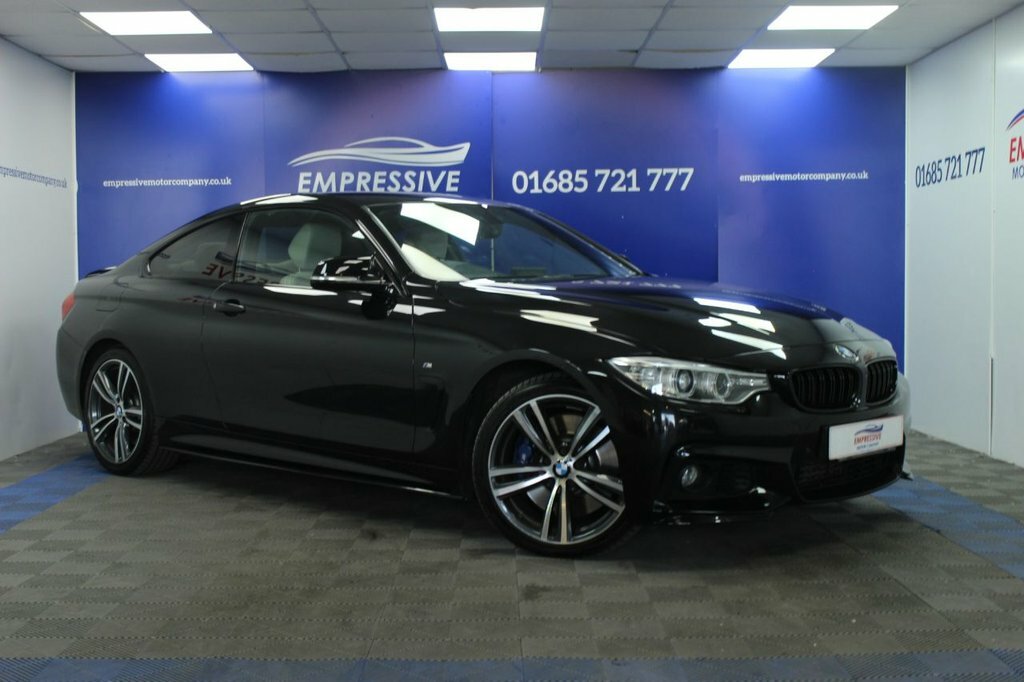 BMW 4 Series Gran Coupe 3L M Sport Black