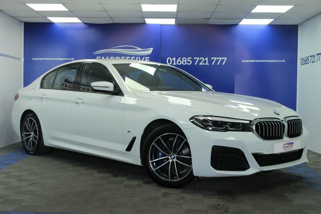 BMW 5 Series 2L M Sport White