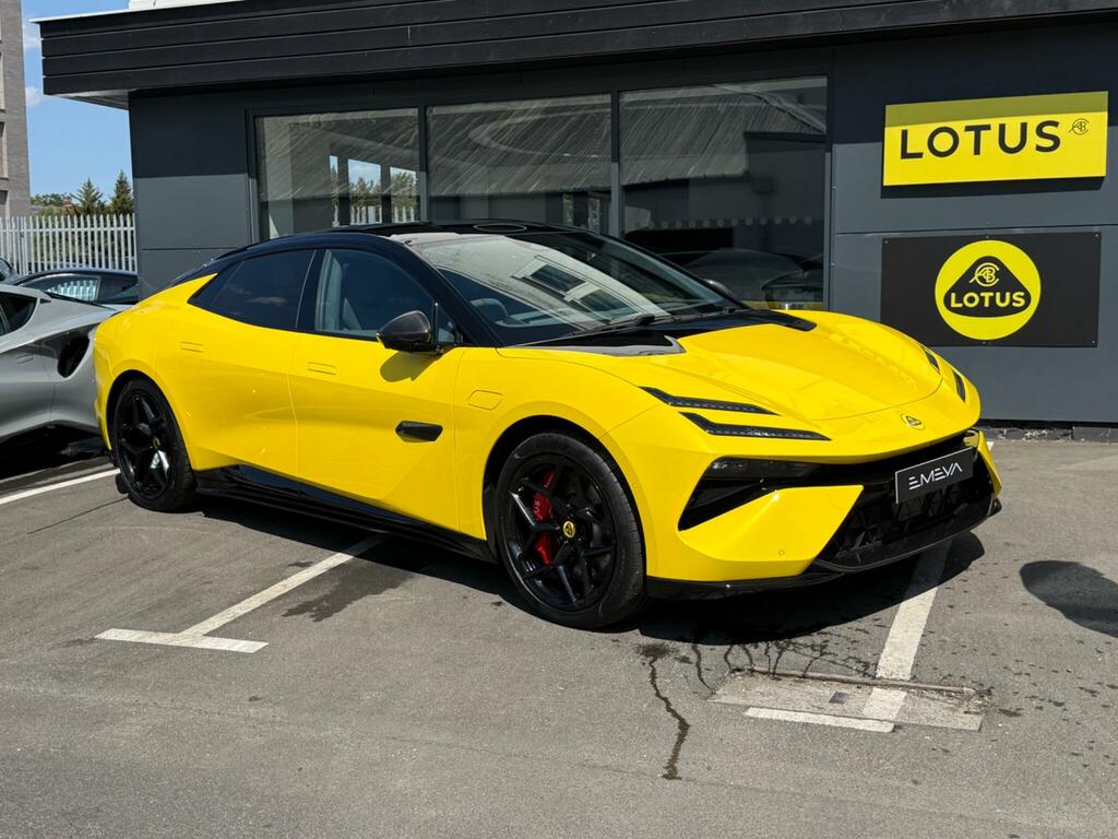 Lotus Emeya 102Kwh R 4Wd Dual Motor Yellow #2