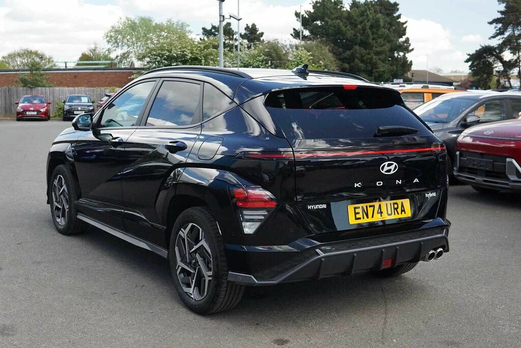 Hyundai Kona 1.6 Hybrid 129 N Line S Dct Black #6