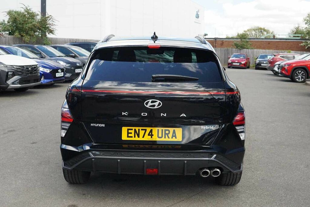 Hyundai Kona 1.6 Hybrid 129 N Line S Dct Black #5
