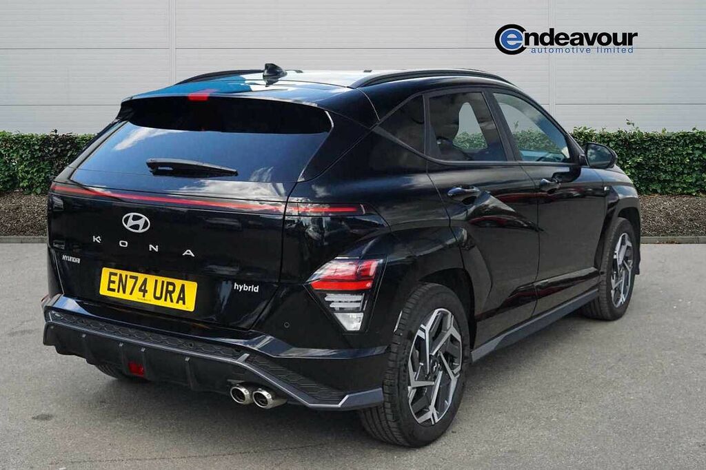 Hyundai Kona 1.6 Hybrid 129 N Line S Dct Black #4