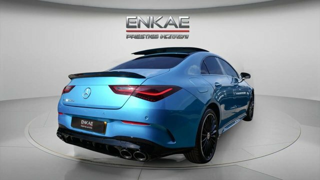 Mercedes-Benz CLA Class 2025 1.3 Cla250e 15.6Kwh Amg Line Premium Plus C Blue #4