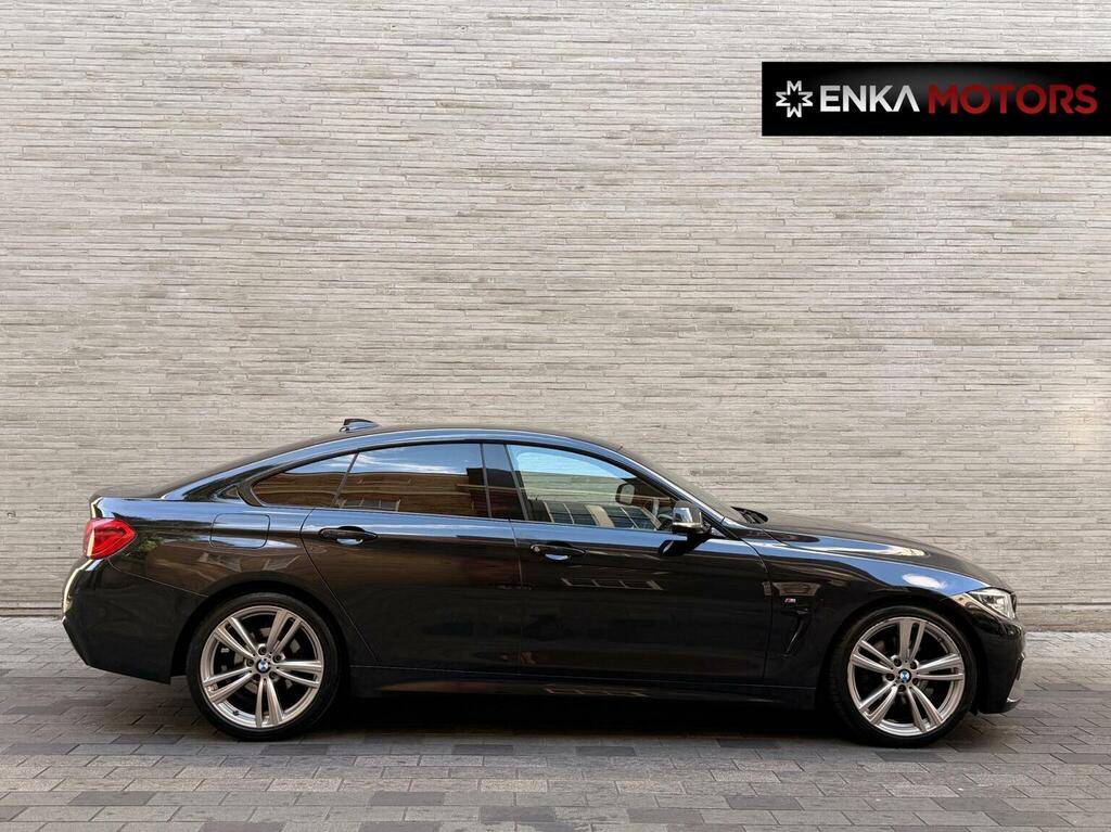 BMW 4 Series Gran Coupe 2.0 420D M Sport Euro 6 Ss YC19FAJ Black #4