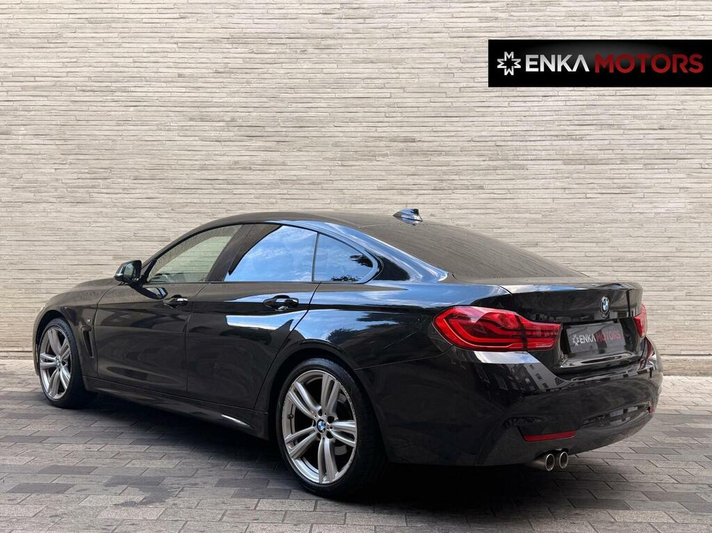 BMW 4 Series Gran Coupe 2.0 420D M Sport Euro 6 Ss YC19FAJ Black #6