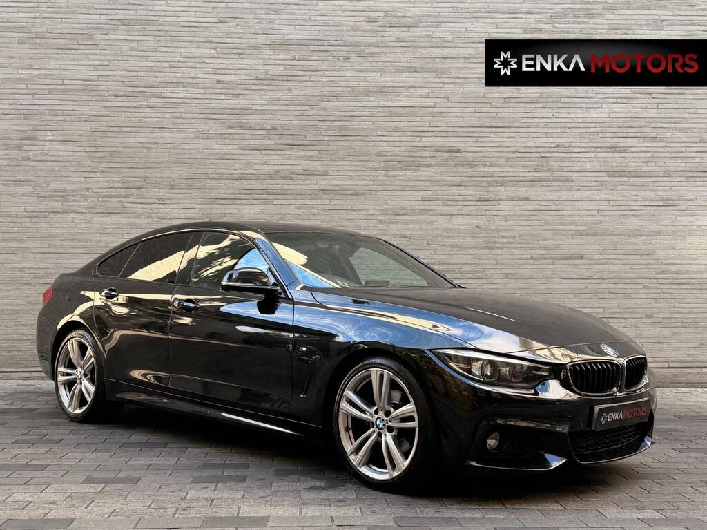BMW 4 Series Gran Coupe 2.0 420D M Sport Euro 6 Ss YC19FAJ Black #3