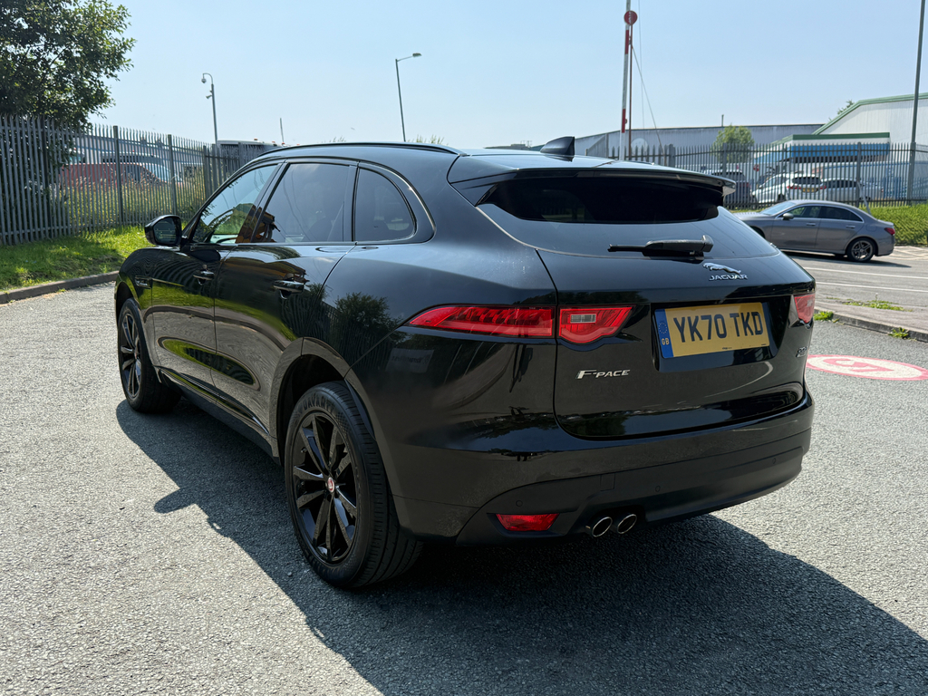 Jaguar F-Pace 2.0 D180 R-sport Awd Euro 6 Ss Black #9