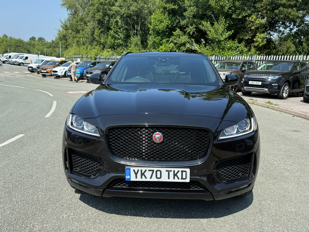 Jaguar F-Pace 2.0 D180 R-sport Awd Euro 6 Ss Black #12