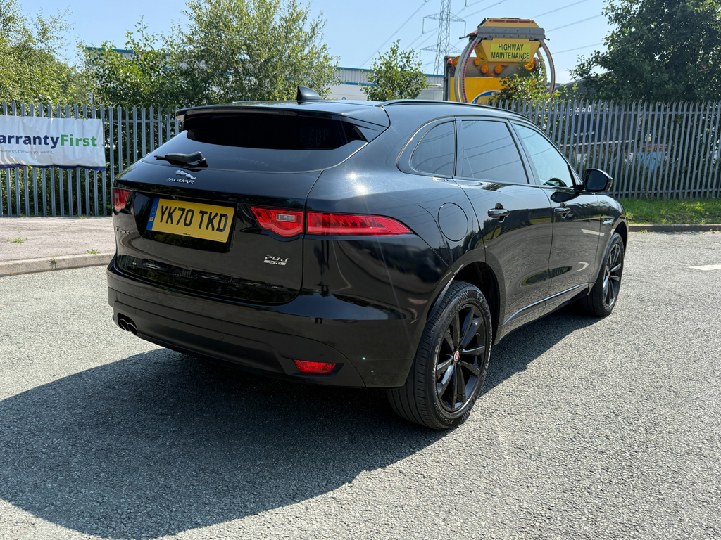 Jaguar F-Pace 2.0 D180 R-sport Awd Euro 6 Ss Black #7